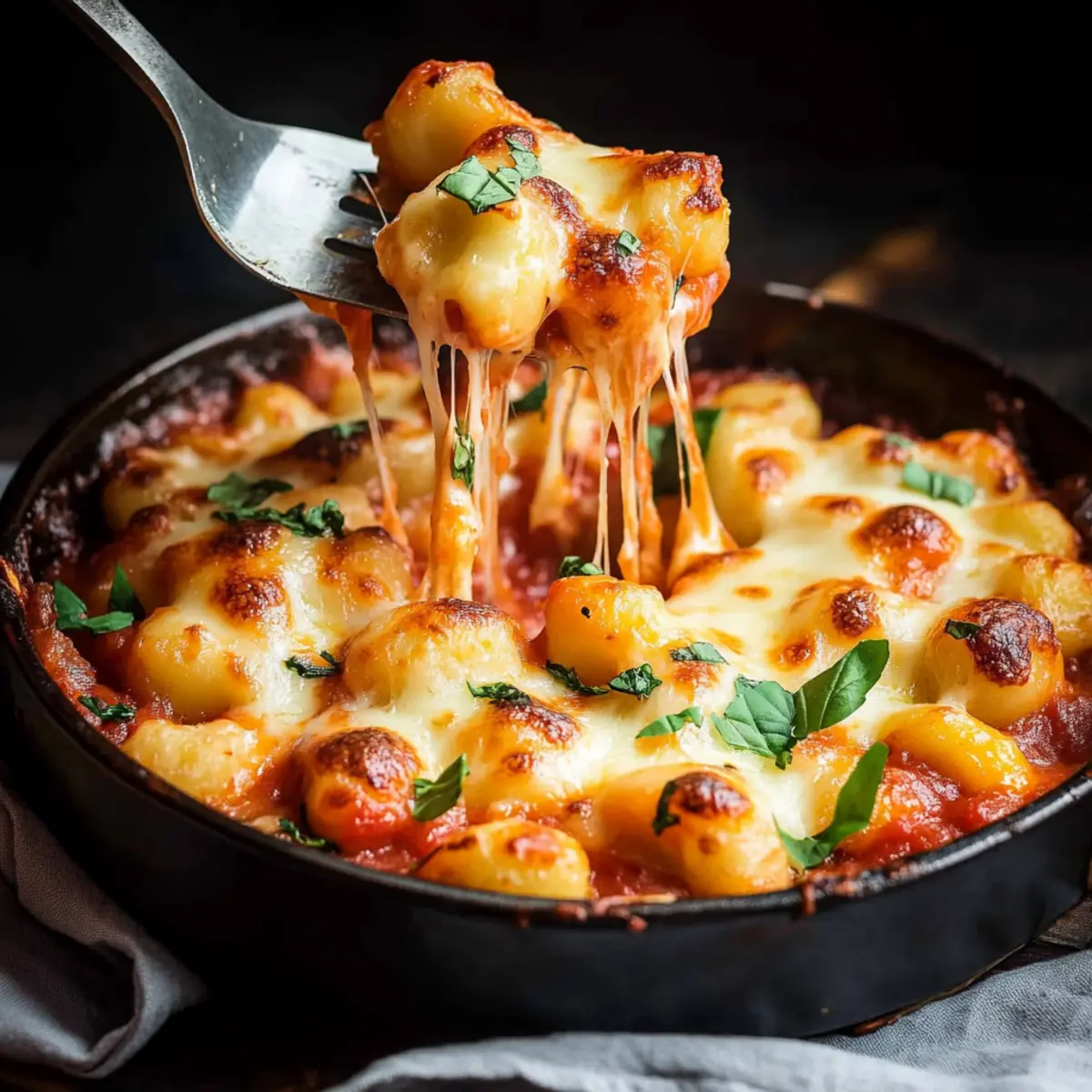 No-Boil Gnocchi Bake: Easy Cheesy Comfort in One Pan